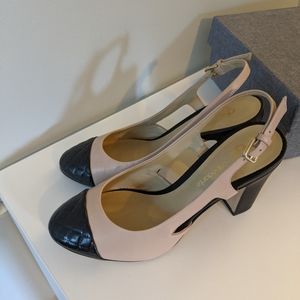 Quilted slingback scarpin Capodarte